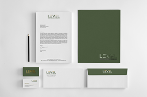 Stationery Design by R.design for LEVEL | Design: #37612143