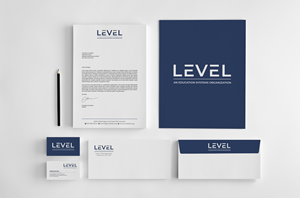 Stationery Design by R.design for LEVEL | Design: #37626908