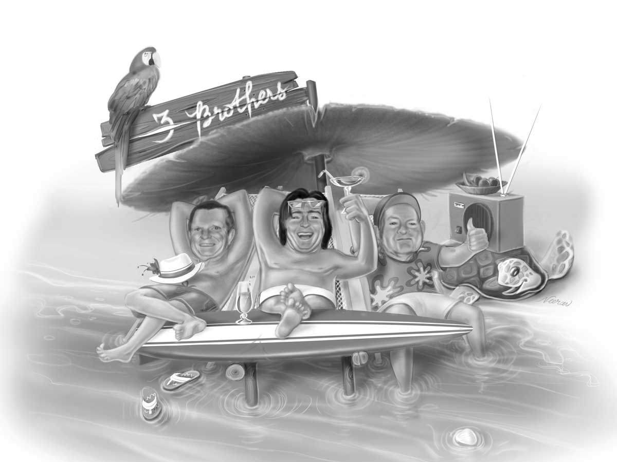Illustration Design by npthunderhead for Lake Texoma Lodge & Resort | Design #3328603