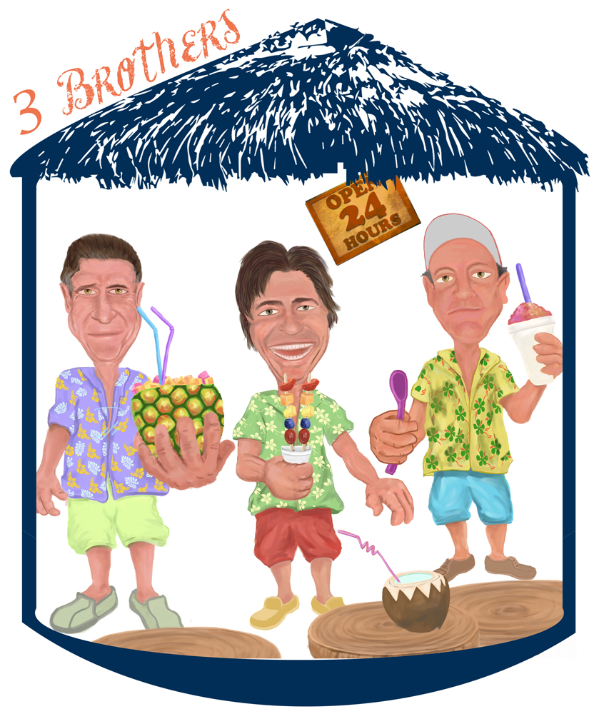 Illustration Design by Hector Bustamante for Lake Texoma Lodge & Resort | Design #3328709