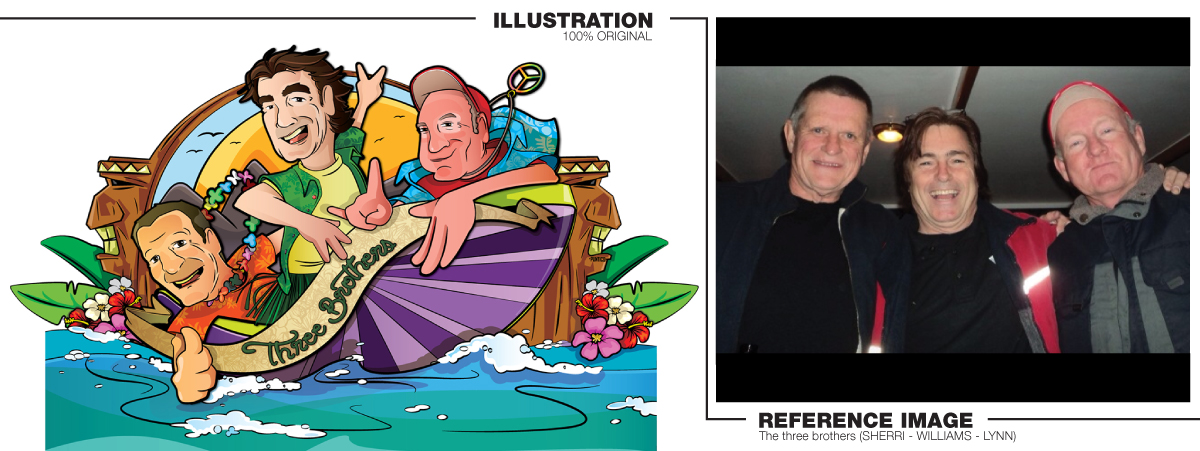 Illustration Design by Tedoblevei for Lake Texoma Lodge & Resort | Design #3302509