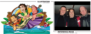 Illustration Design by Tedoblevei for Lake Texoma Lodge & Resort | Design #3302509
