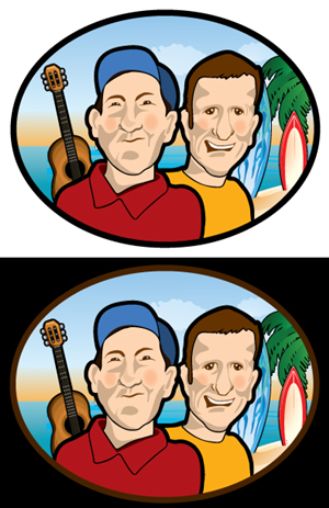 Illustration Design by Bling Connect Ink for Lake Texoma Lodge & Resort | Design: #3215226