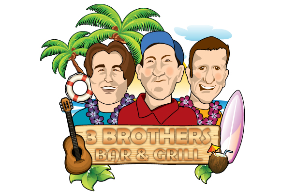 Illustration Design by Bling Connect Ink for Lake Texoma Lodge & Resort | Design #3225870