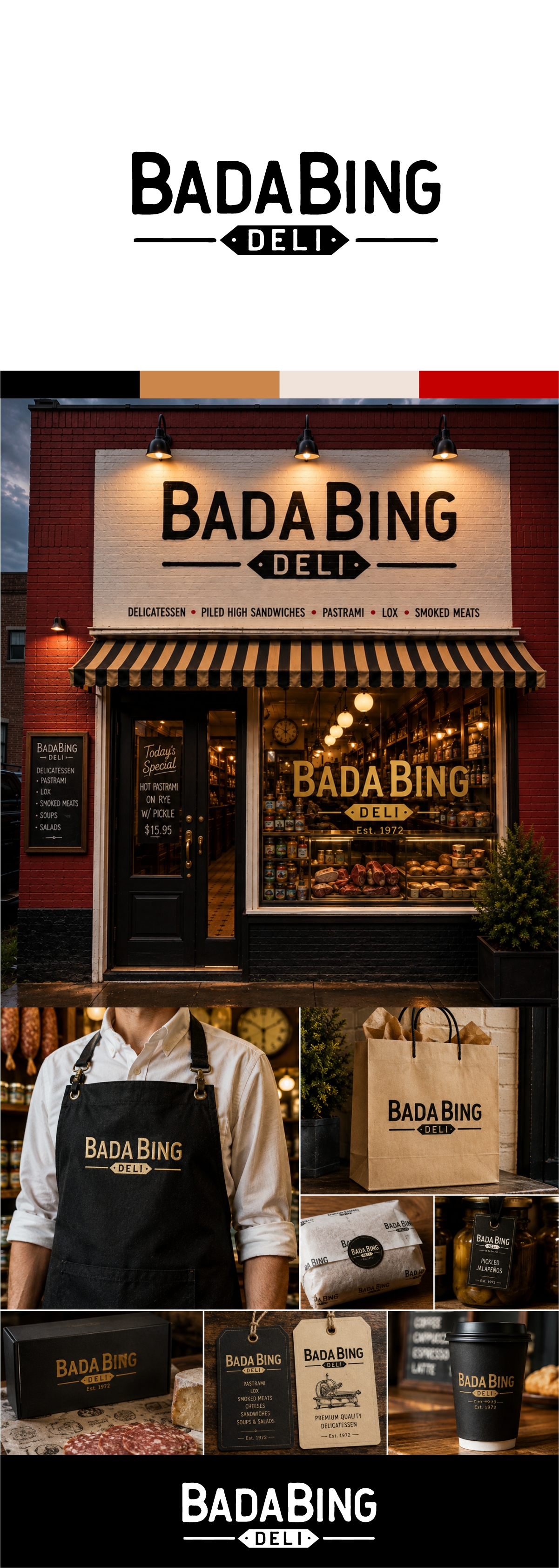 Logo Design by Idesign estudio for Bada Bing | Design #37615159