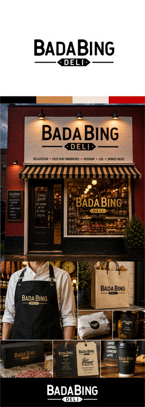 Logo Design by Idesign estudio for Bada Bing | Design: #37615159