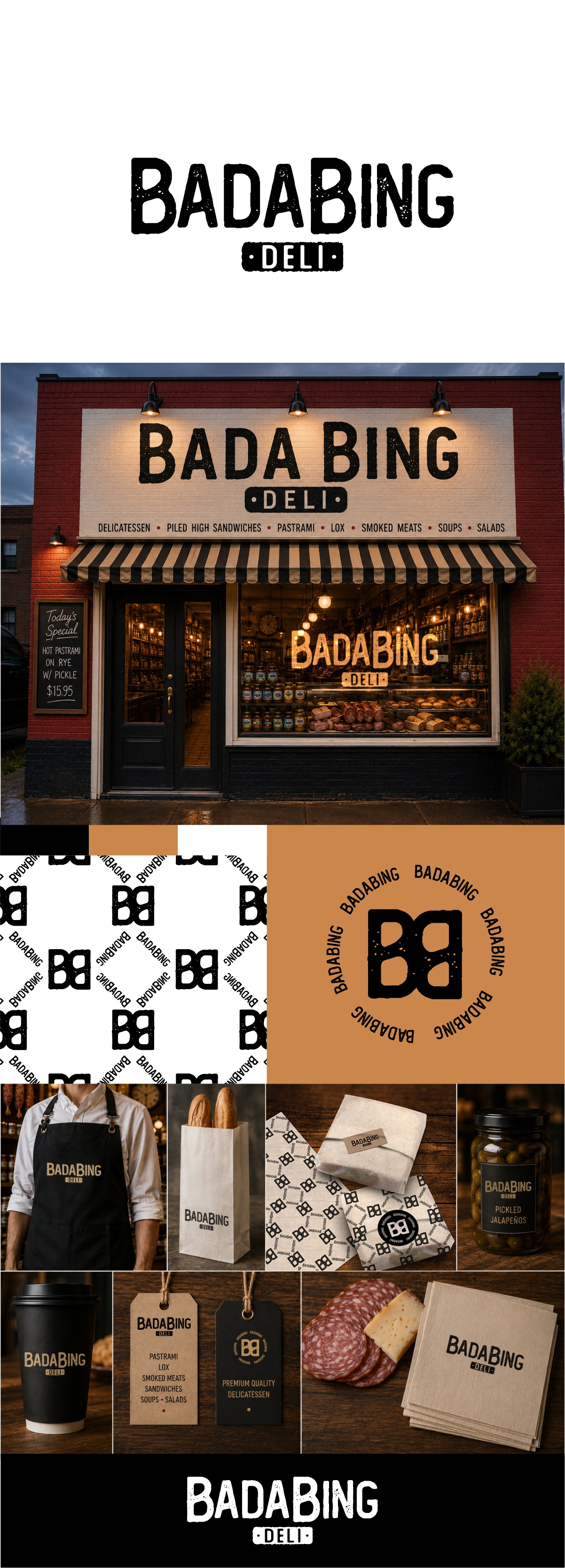 Logo Design by Idesign estudio for Bada Bing | Design #37618309
