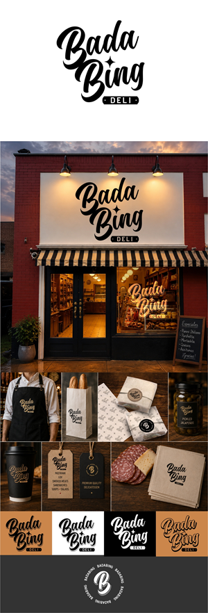 Logo Design by Idesign estudio for Bada Bing | Design: #37646773