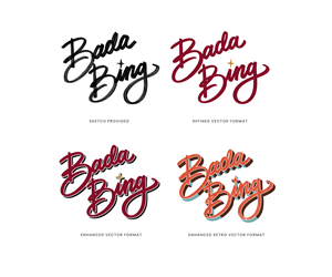 Logo Design by Gasyary for Bada Bing | Design: #37655013