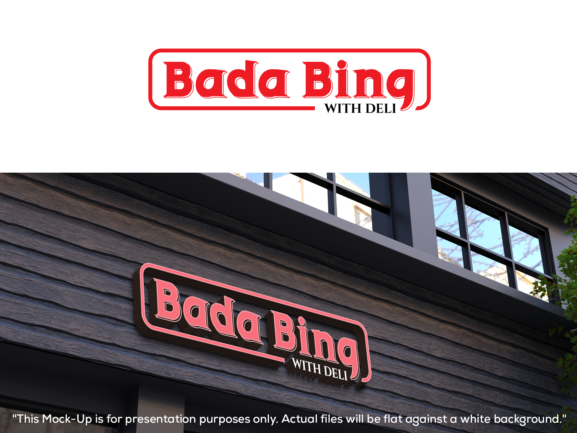 Logo Design by Kavth for Bada Bing | Design #37615725