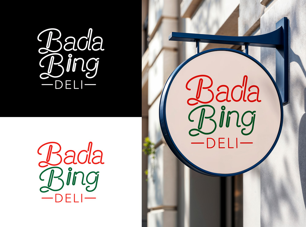 Logo Design by RA-bica for Bada Bing | Design #37605203