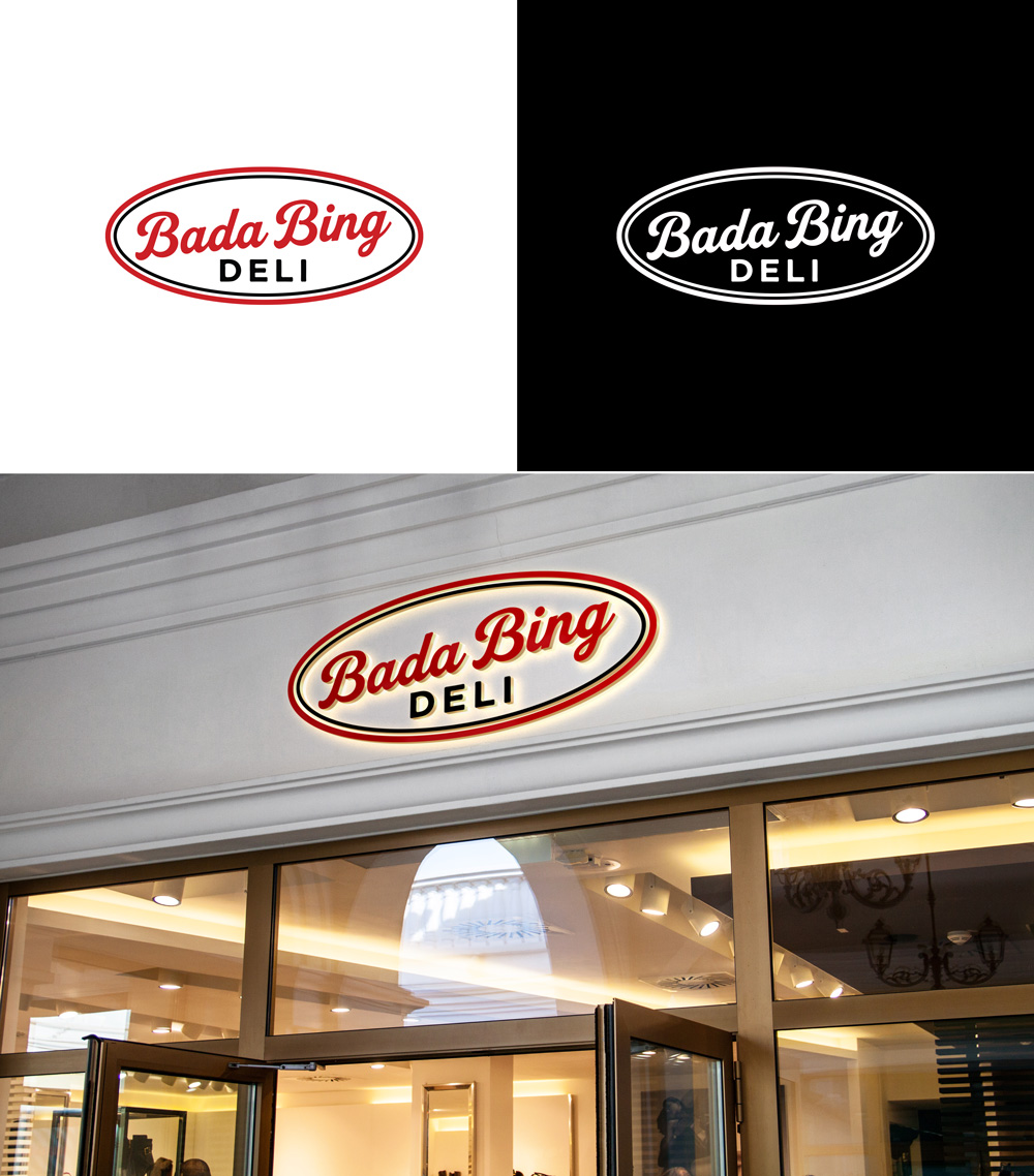 Logo Design by RA-bica for Bada Bing | Design #37605204