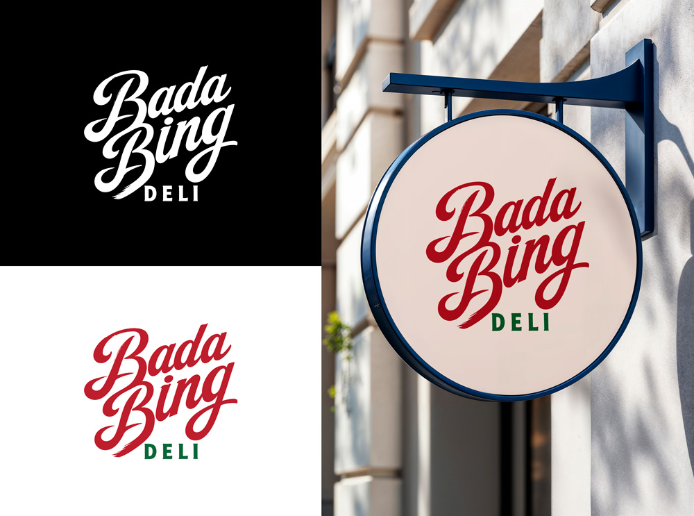 Logo Design by RA-bica for Bada Bing | Design #37605206