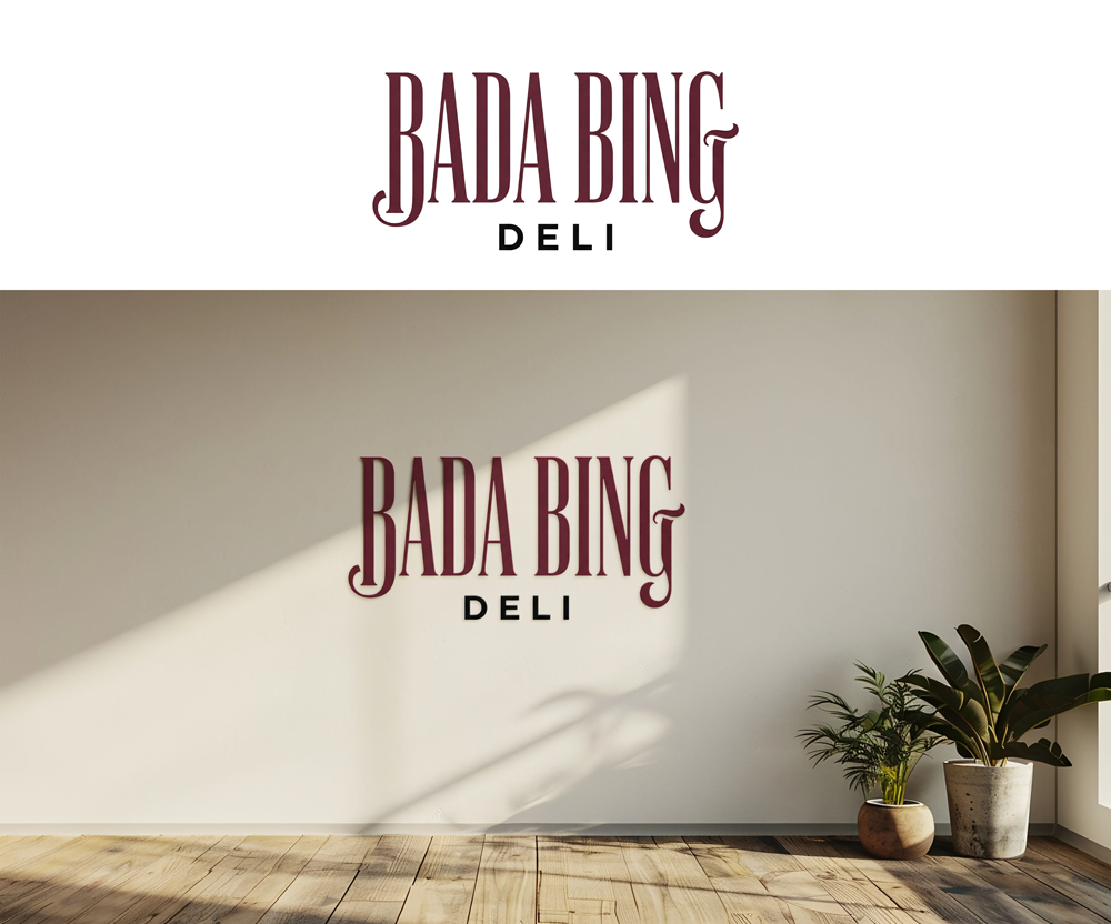Logo Design by RA-bica for Bada Bing | Design #37605218