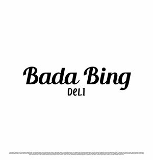 Logo Design by kebusibud for Bada Bing | Design: #37612570