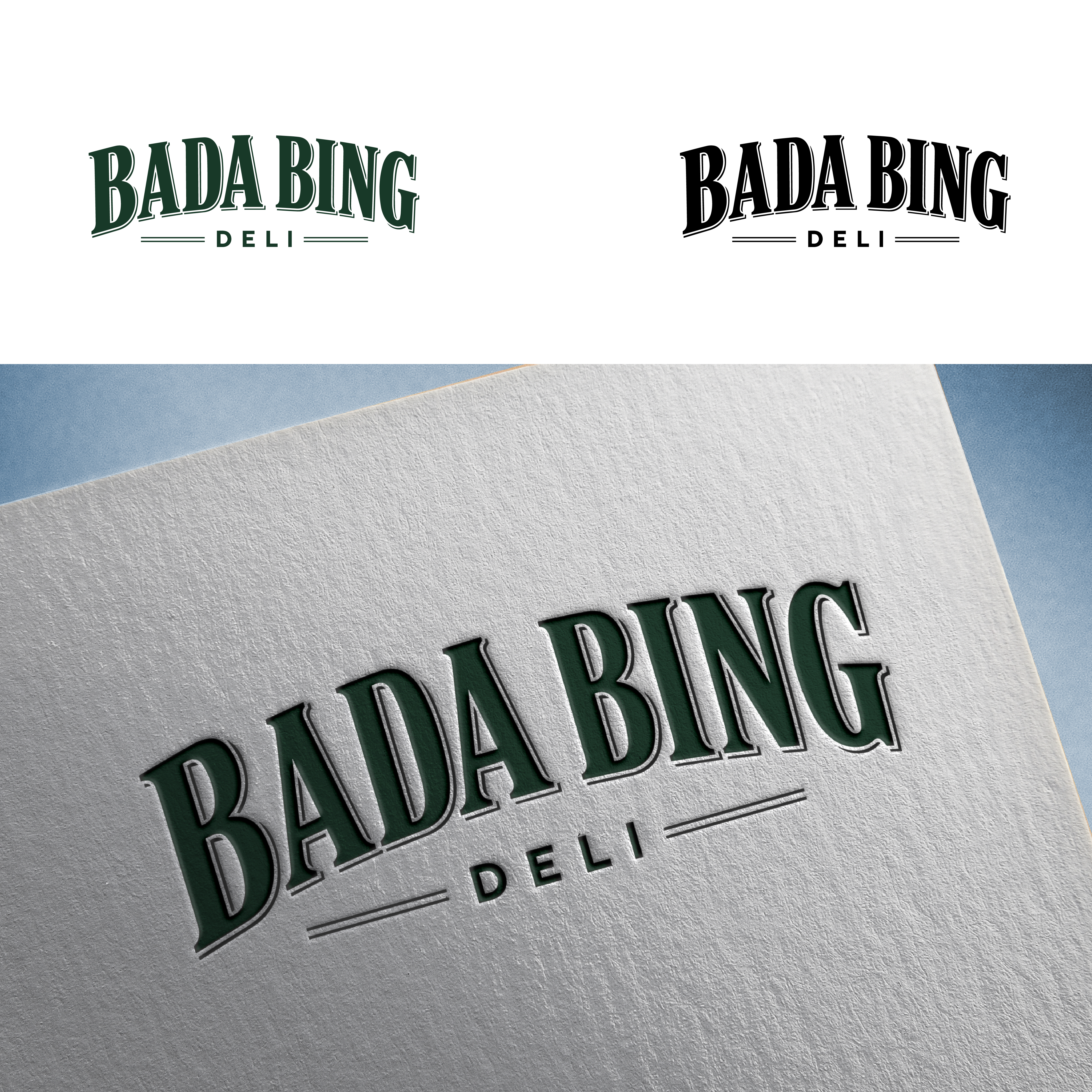 Logo Design by Shariqology for Bada Bing | Design #37605130