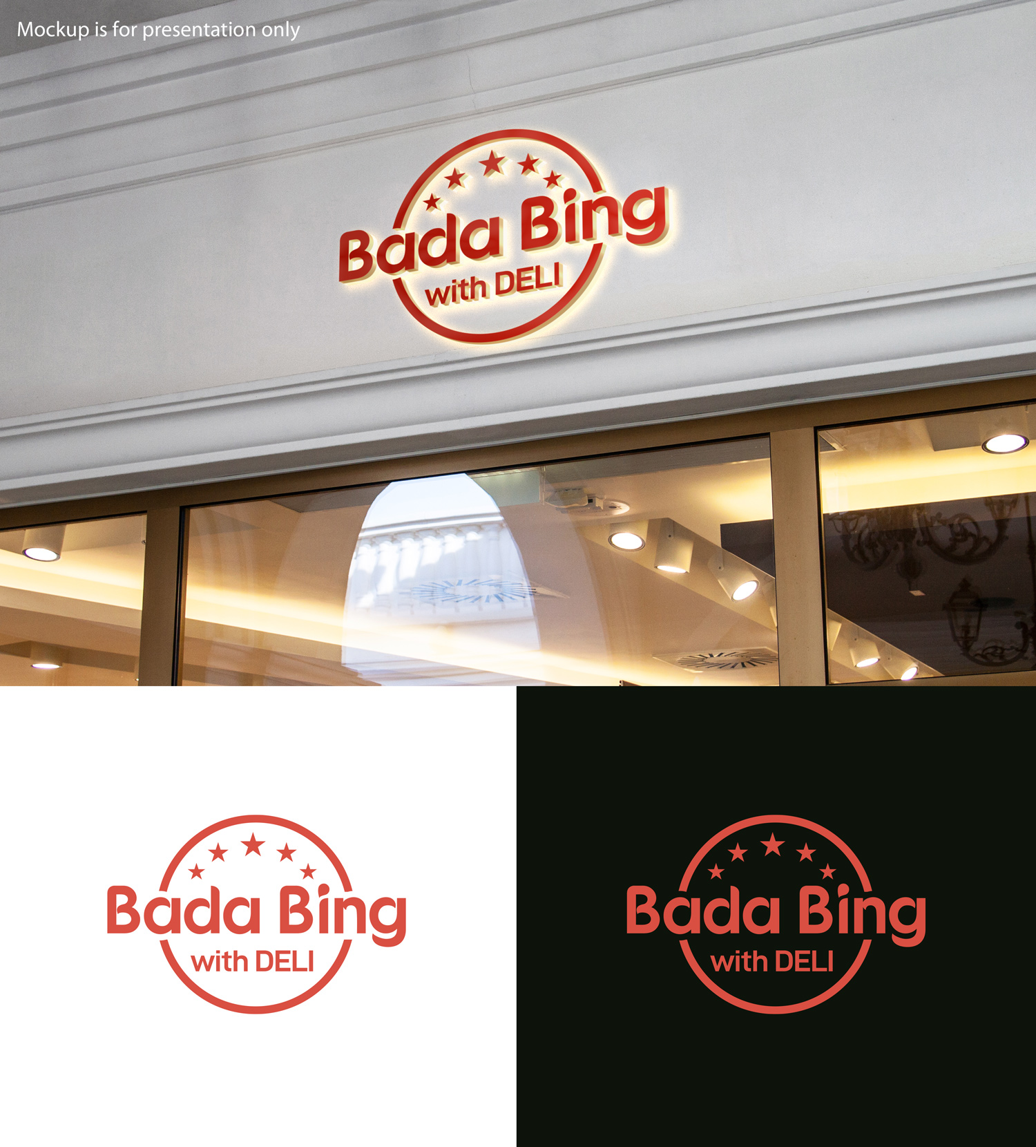 Logo Design by M Art & Design for Bada Bing | Design #37606541