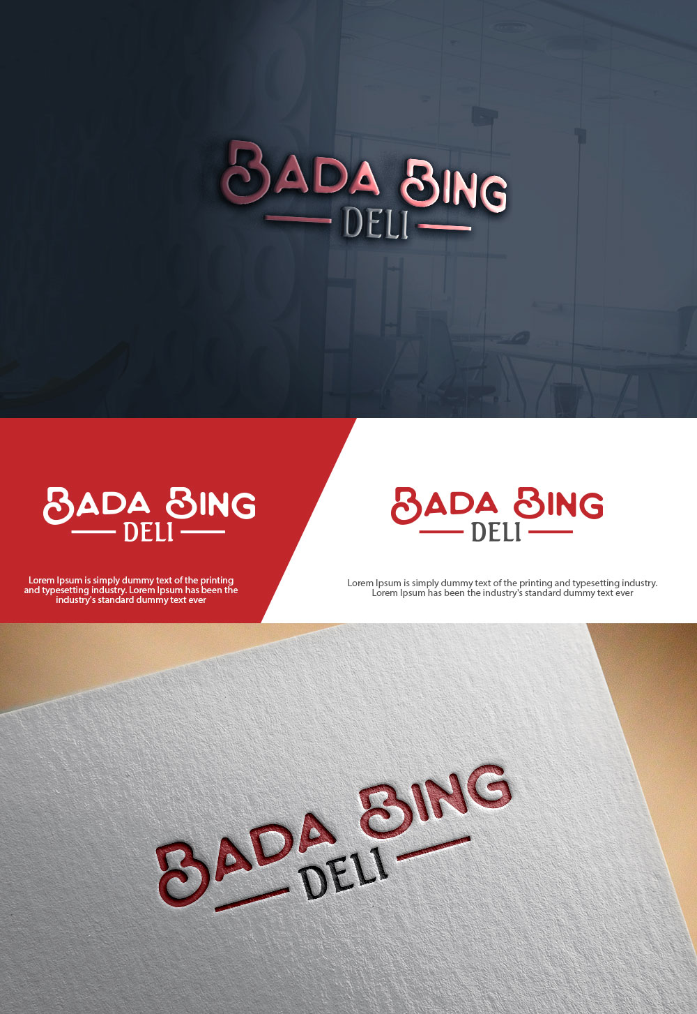 Logo Design by sulemani  creation for Bada Bing | Design #37605896