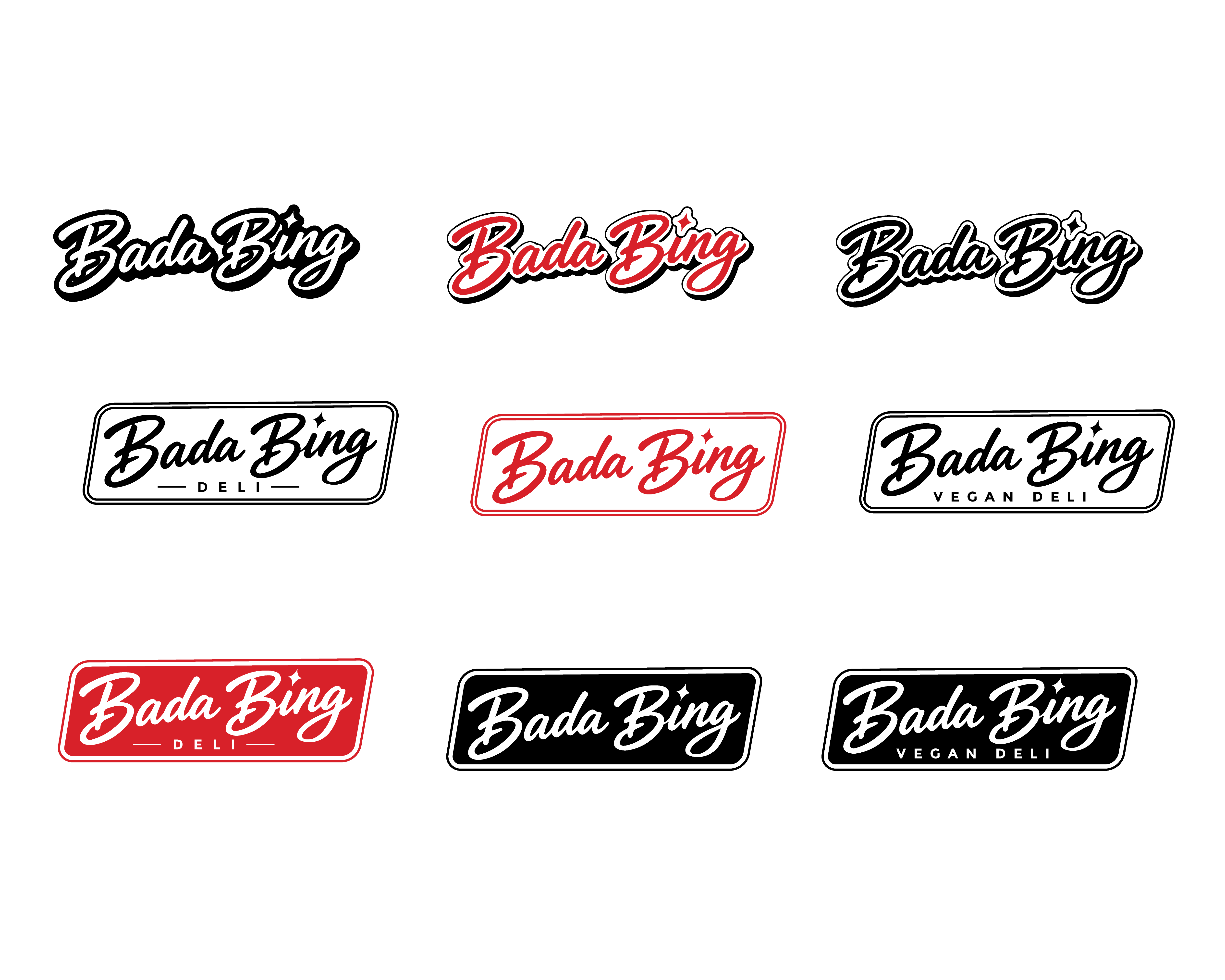 Logo Design by Casey Kelechi for Bada Bing | Design #37654293