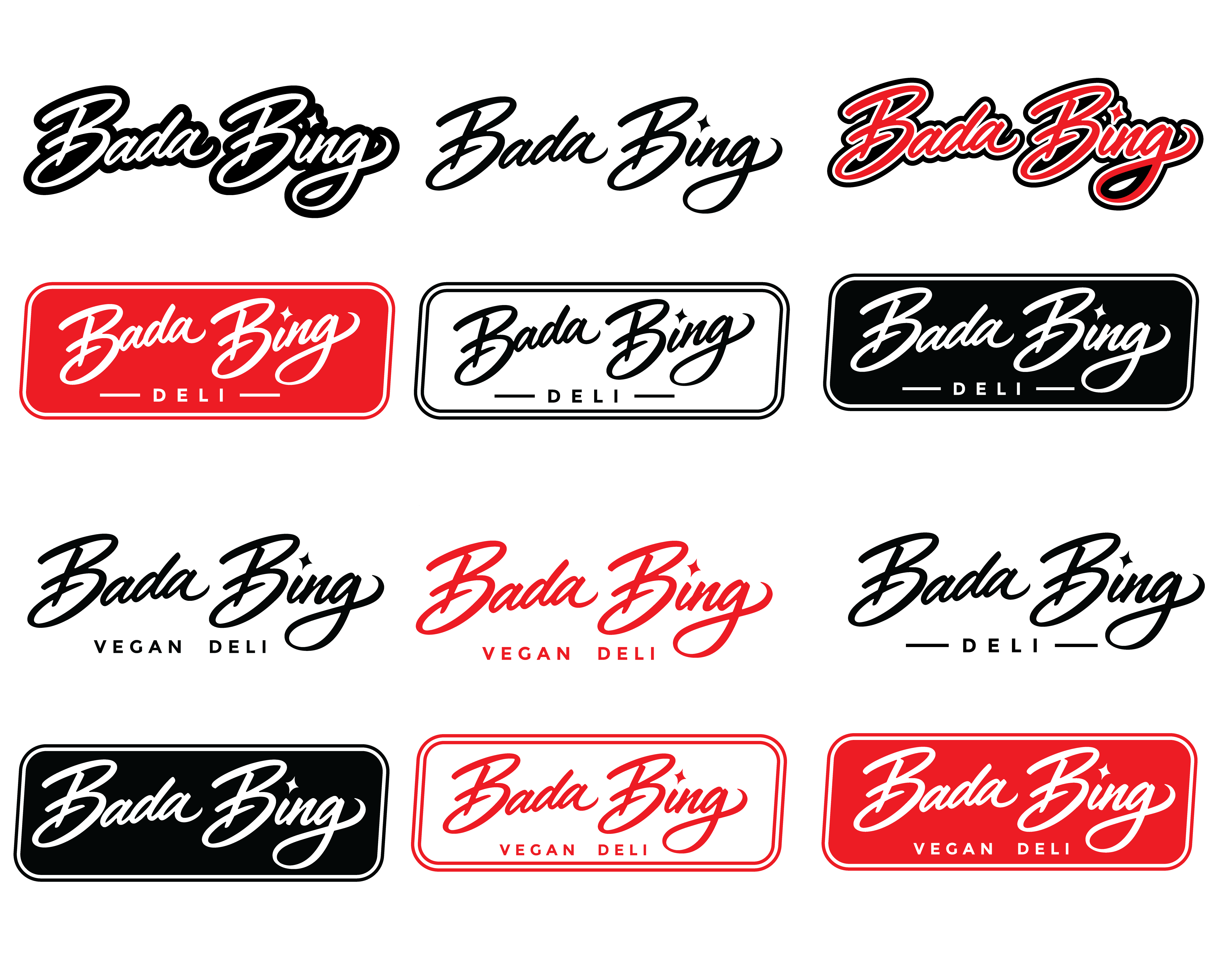 Logo Design by Casey Kelechi for Bada Bing | Design #37656256