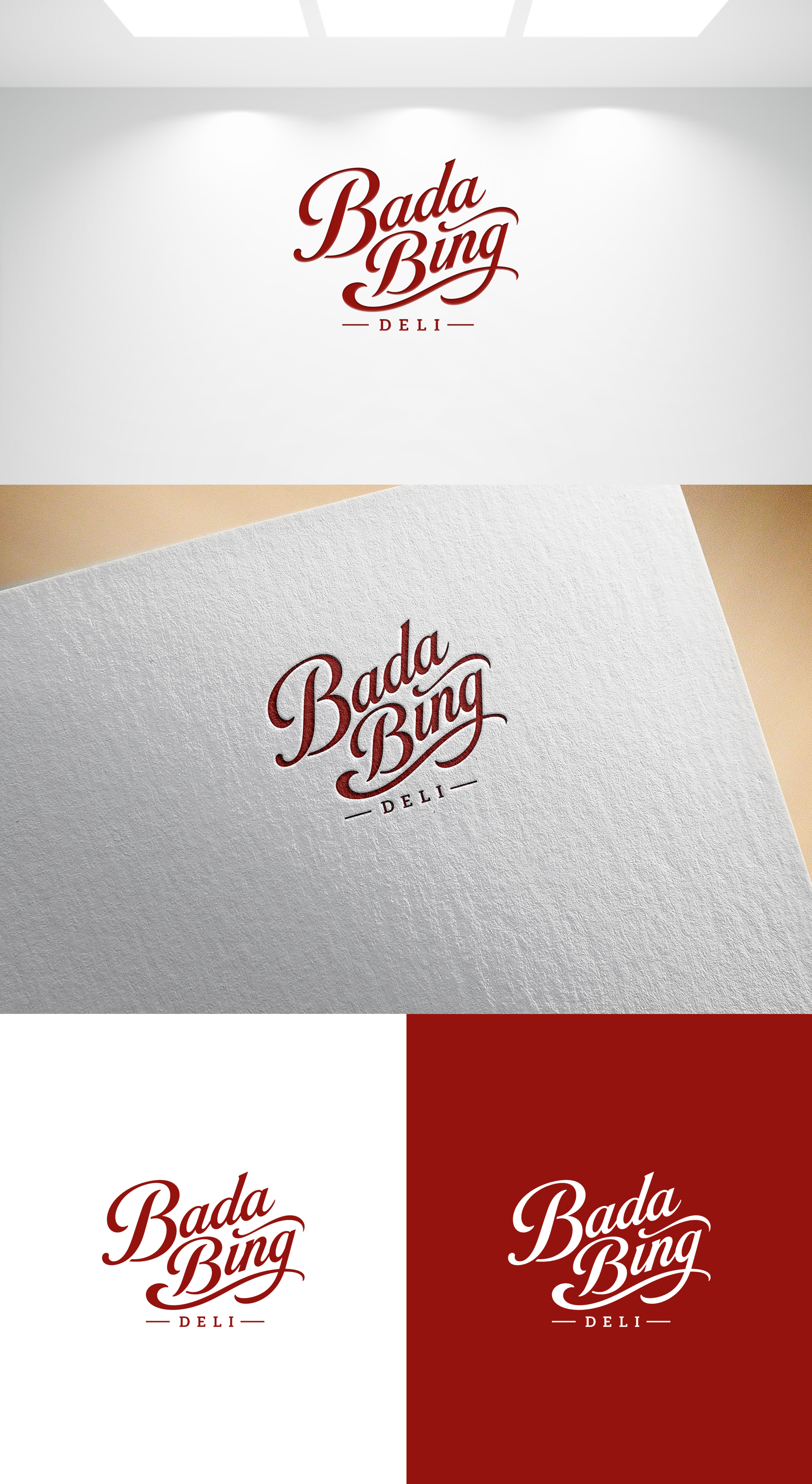 Logo Design by Joseph Robert for Bada Bing | Design #37612651