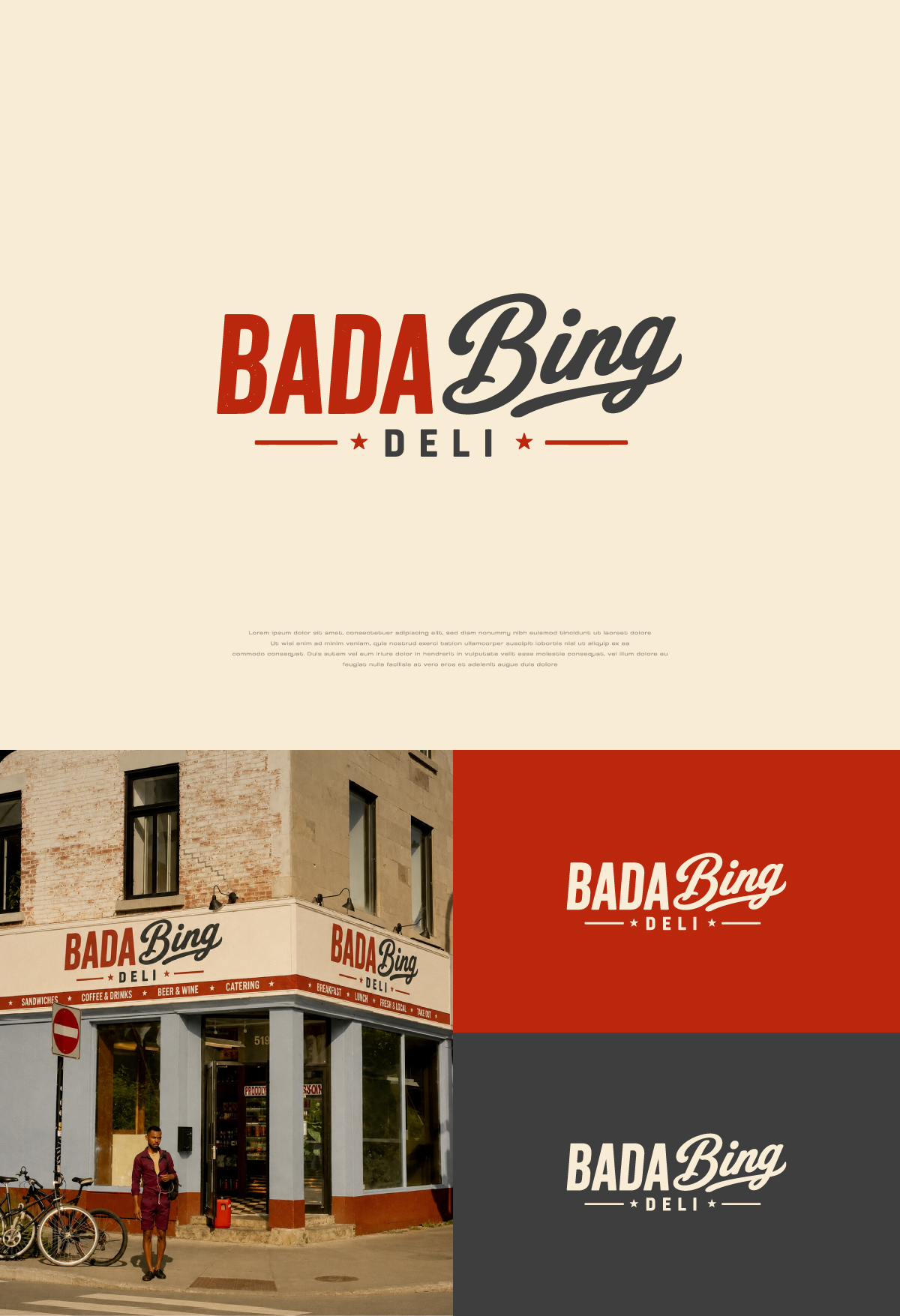 Logo Design by apik. for Bada Bing | Design #37606753