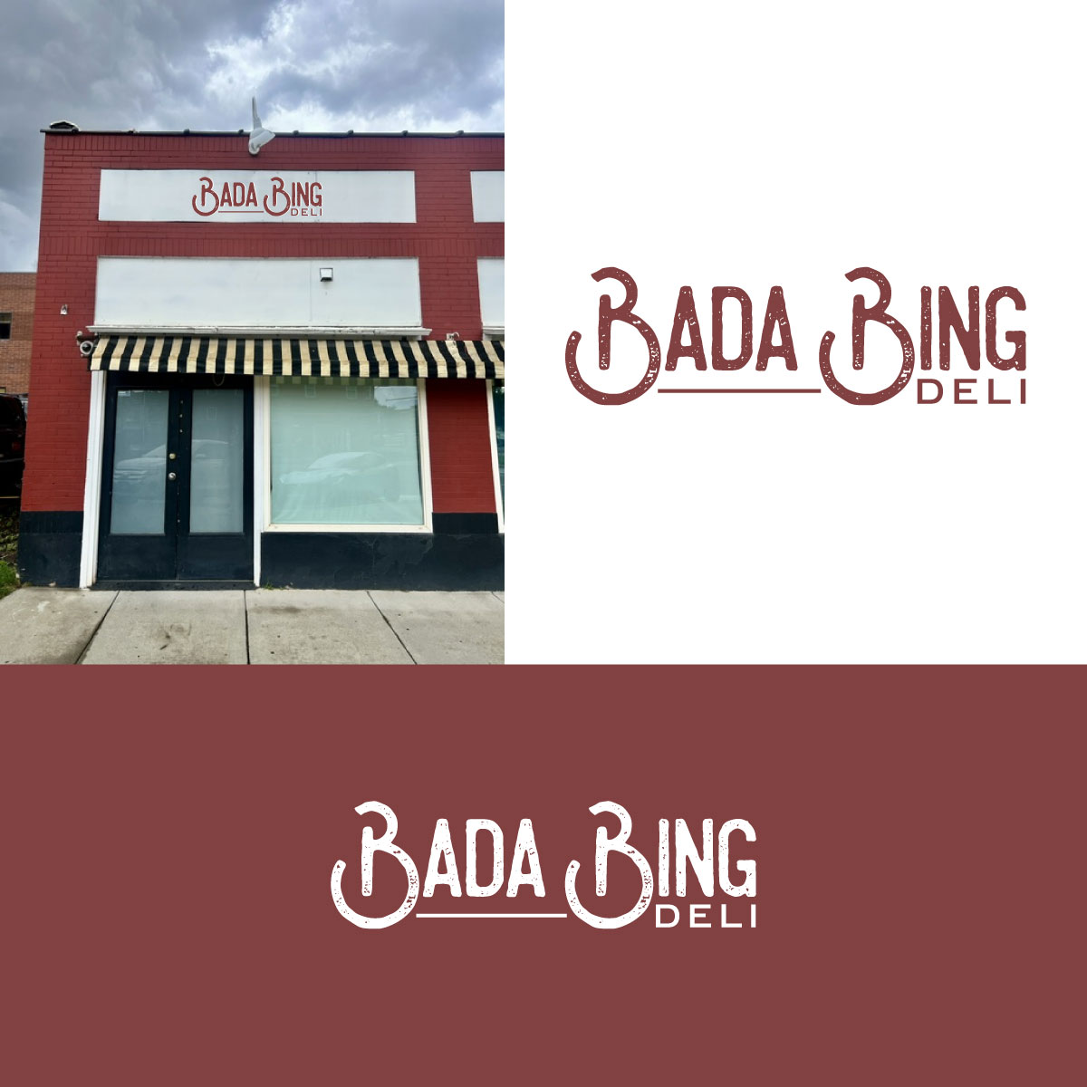 Logo Design by Alex Henry for Bada Bing | Design #37604529