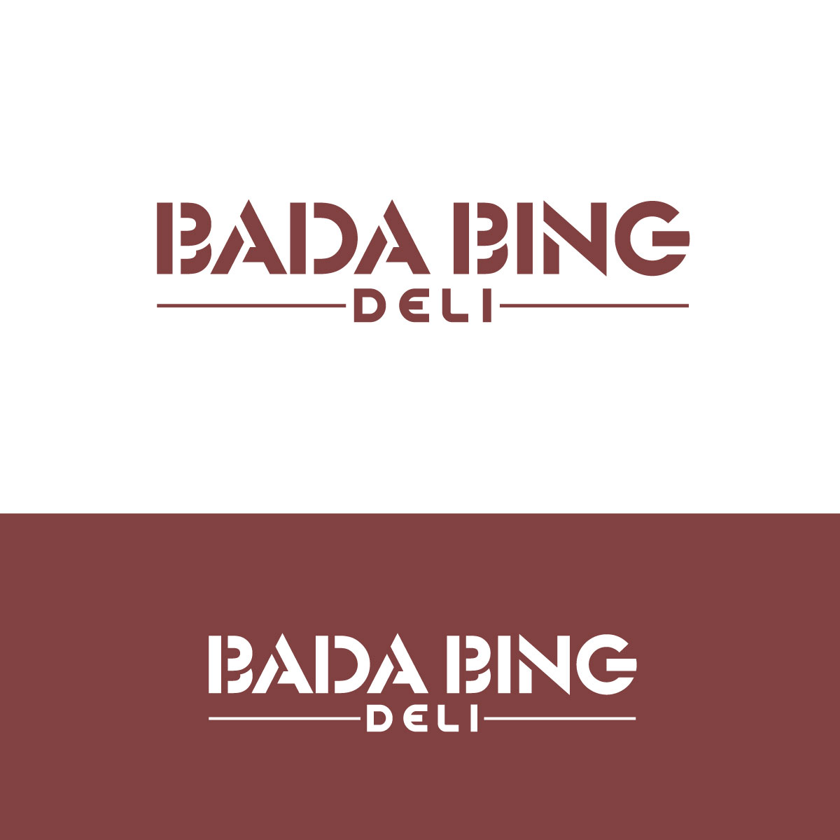 Logo Design by Alex Henry for Bada Bing | Design #37604580