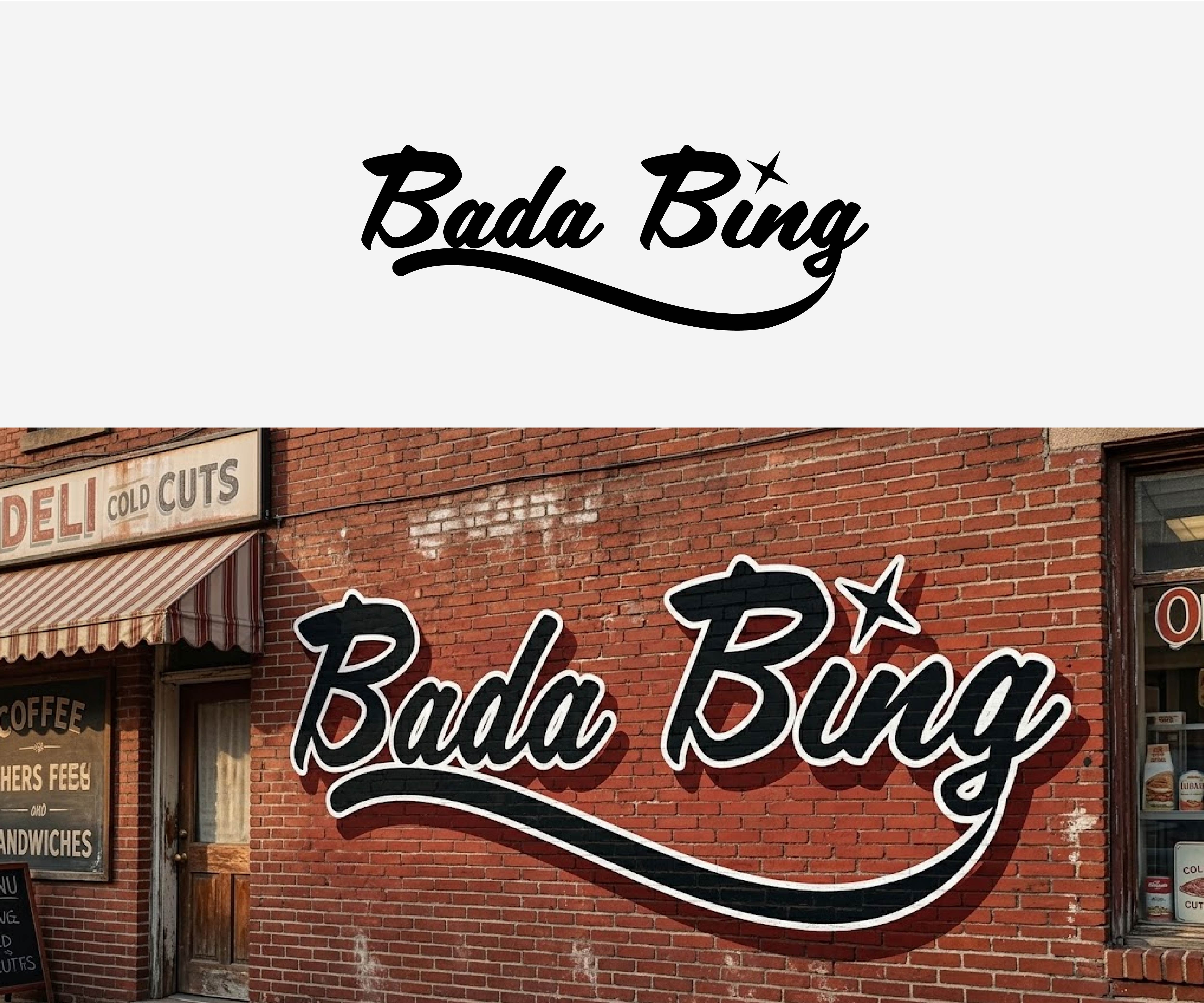 Logo Design by Graphico Designs for Bada Bing | Design #37641232