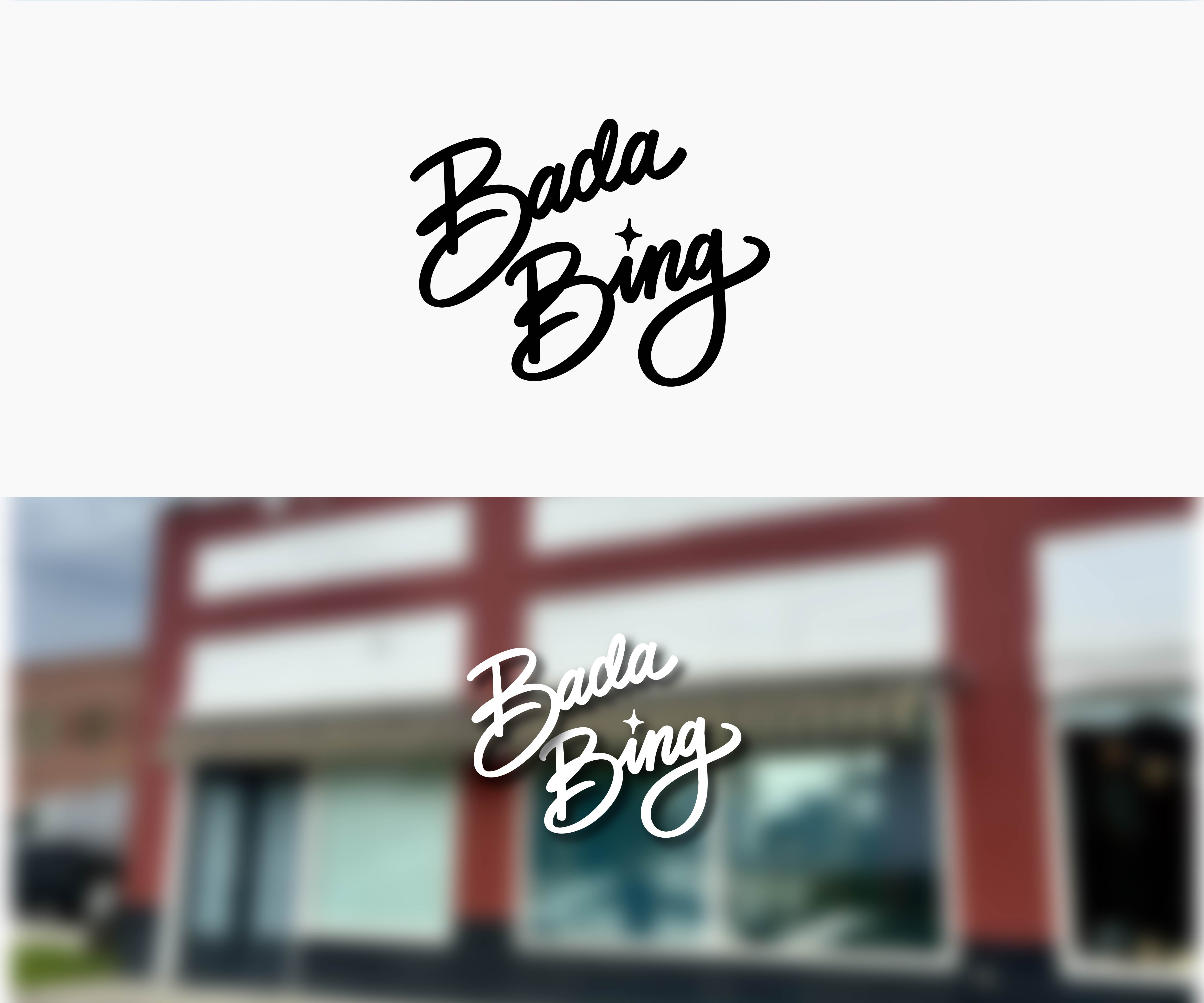 Logo Design by Graphico Designs for Bada Bing | Design #37641264