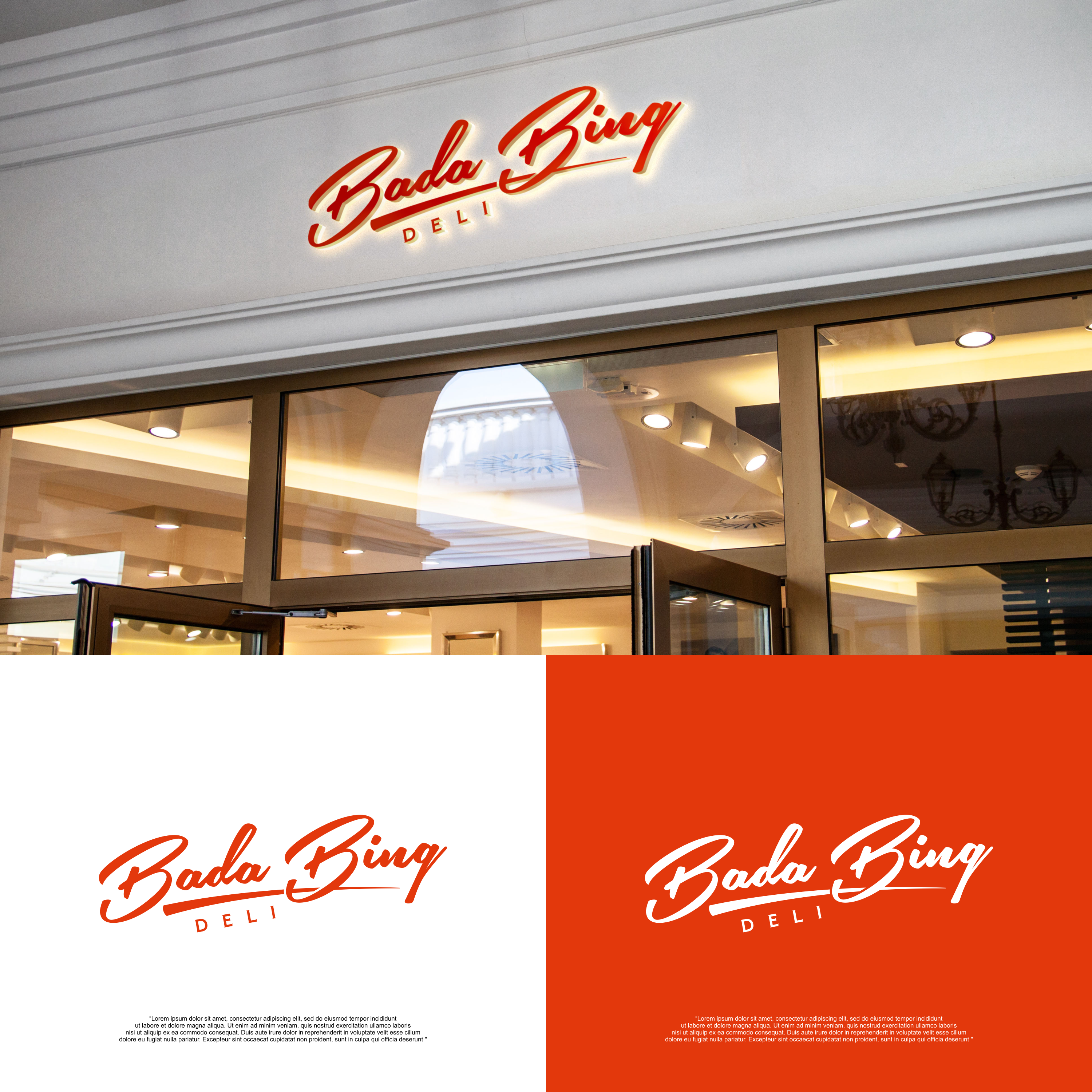 Logo Design by izdihaar studio for Bada Bing | Design #37608247