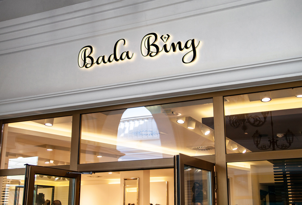 Logo Design by Logo Care. for Bada Bing | Design #37648352