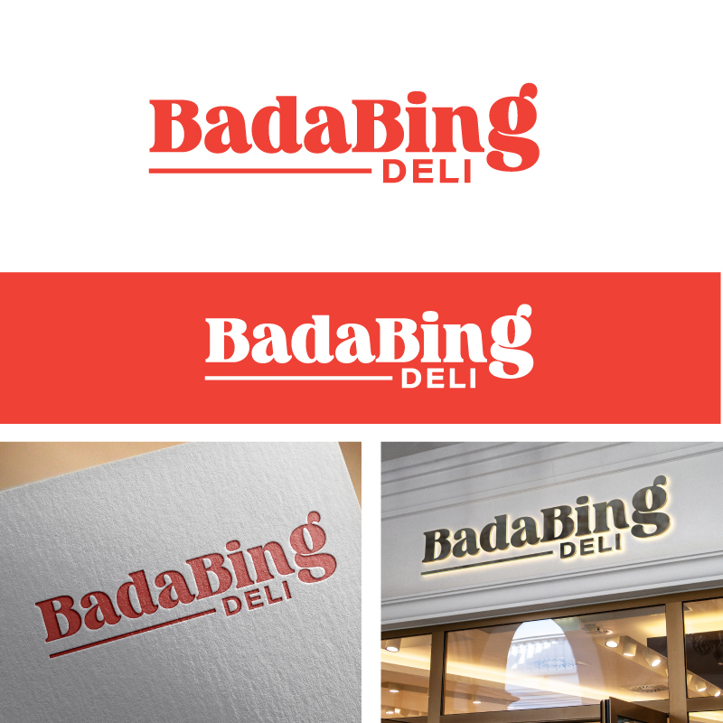 Logo Design by @Dh24 for Bada Bing | Design #37618090