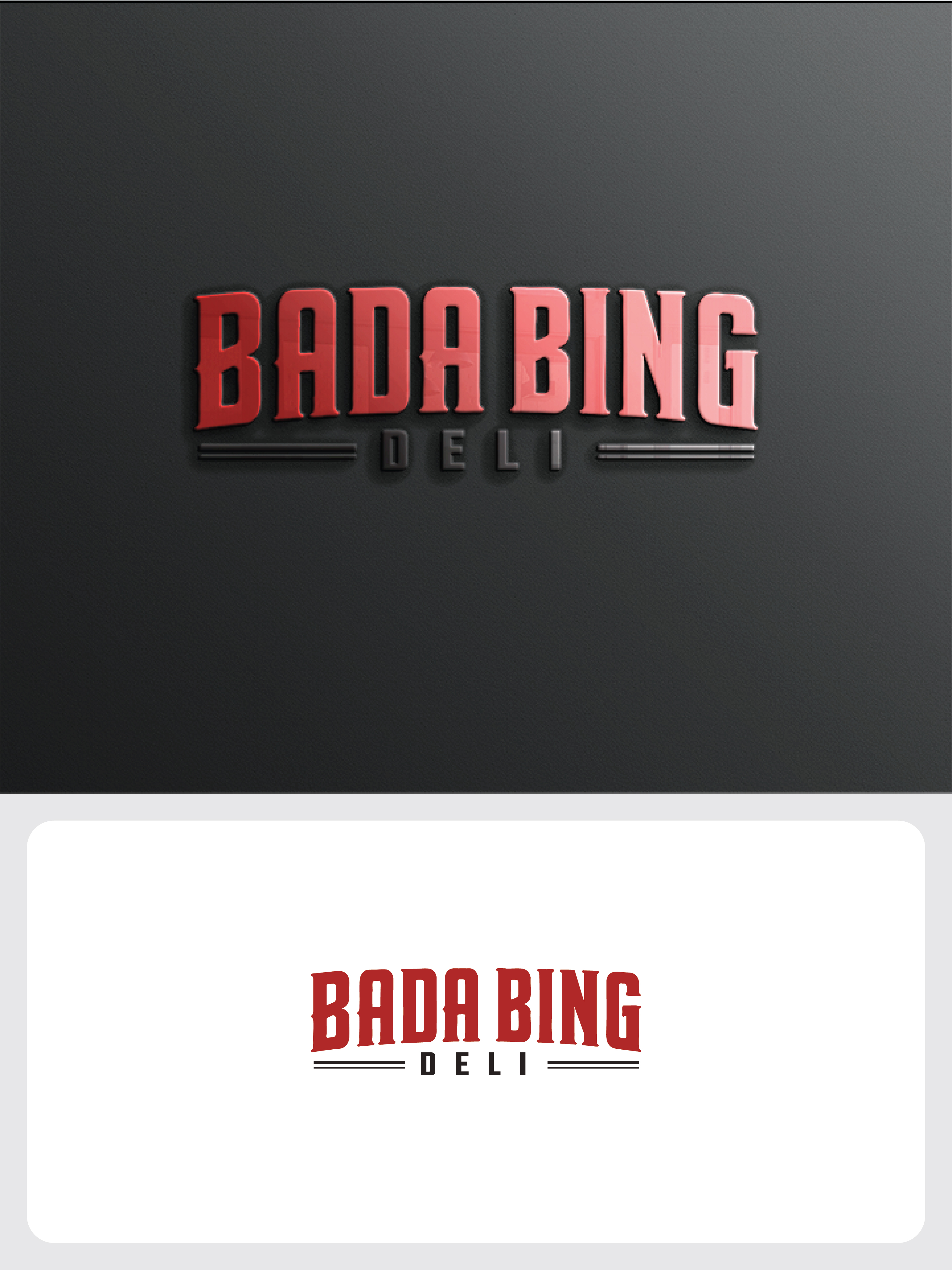 Logo Design by raju.creative for Bada Bing | Design #37607290