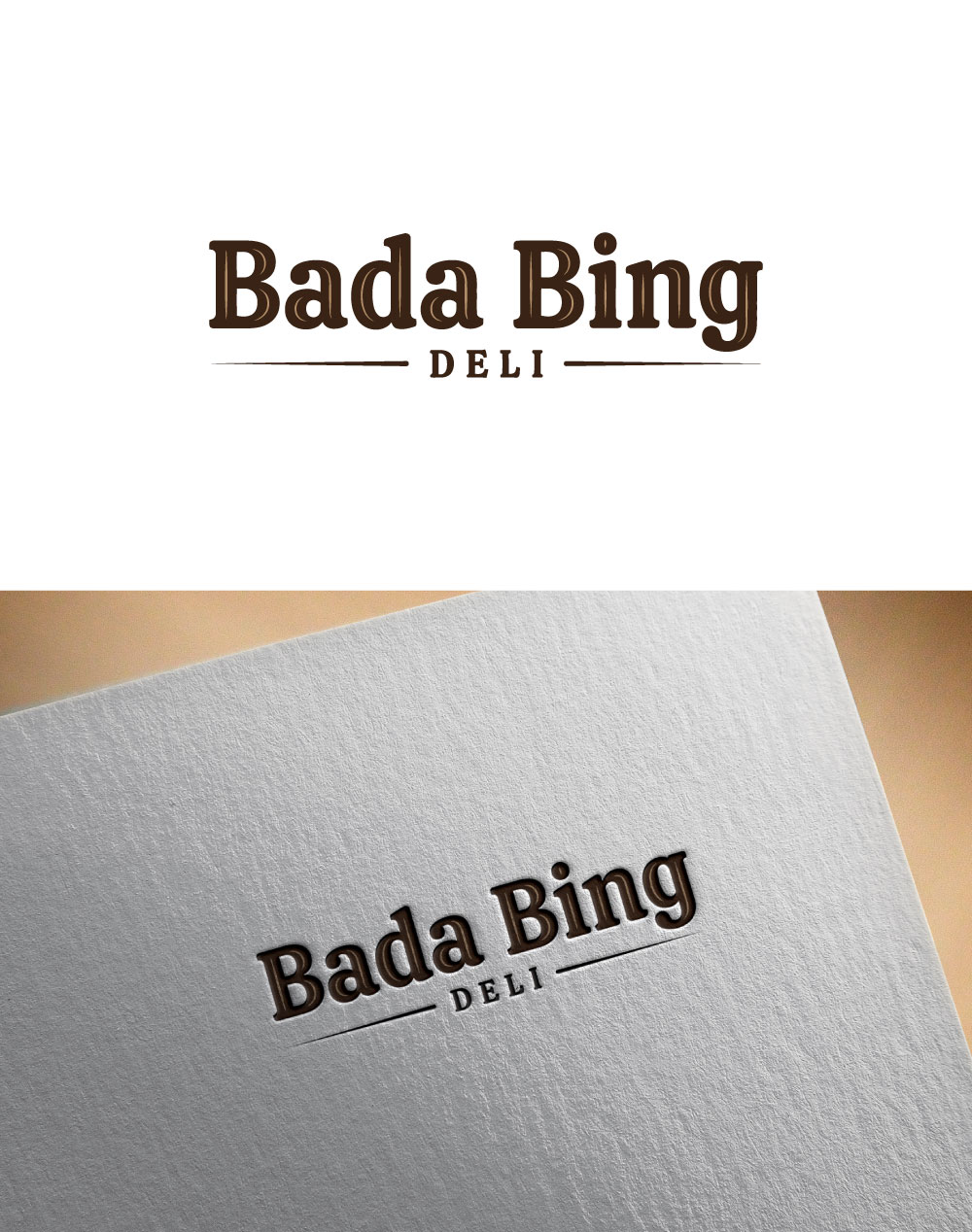 Logo Design by shekhor for Bada Bing | Design #37609409
