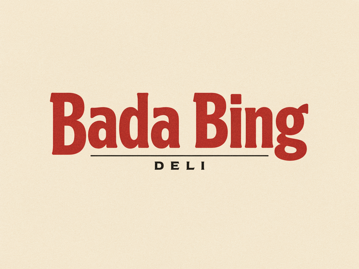 Logo Design by Nanas91 for Bada Bing | Design #37627466