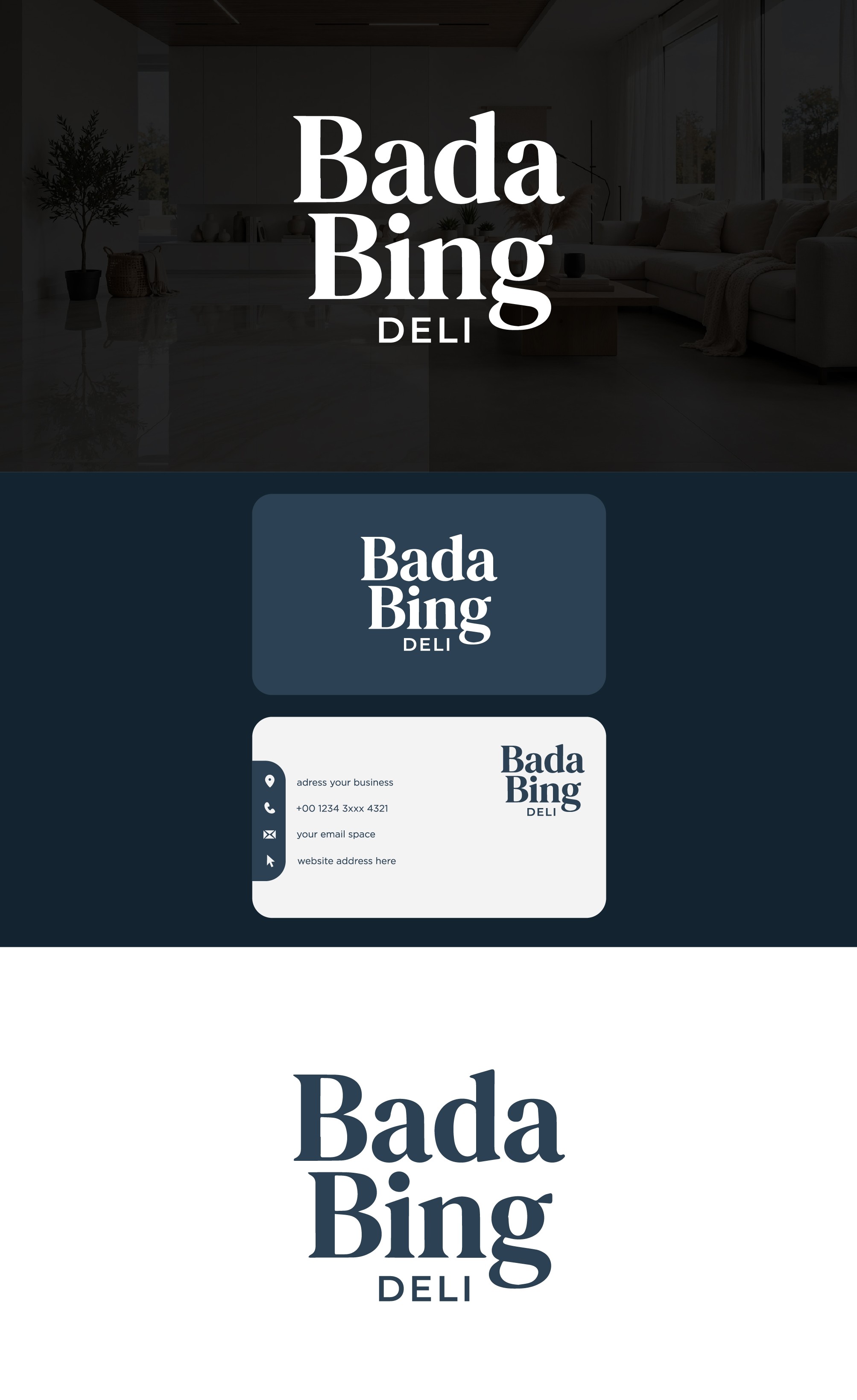 Logo Design by Annapoorna Design Co for Bada Bing | Design #37611588