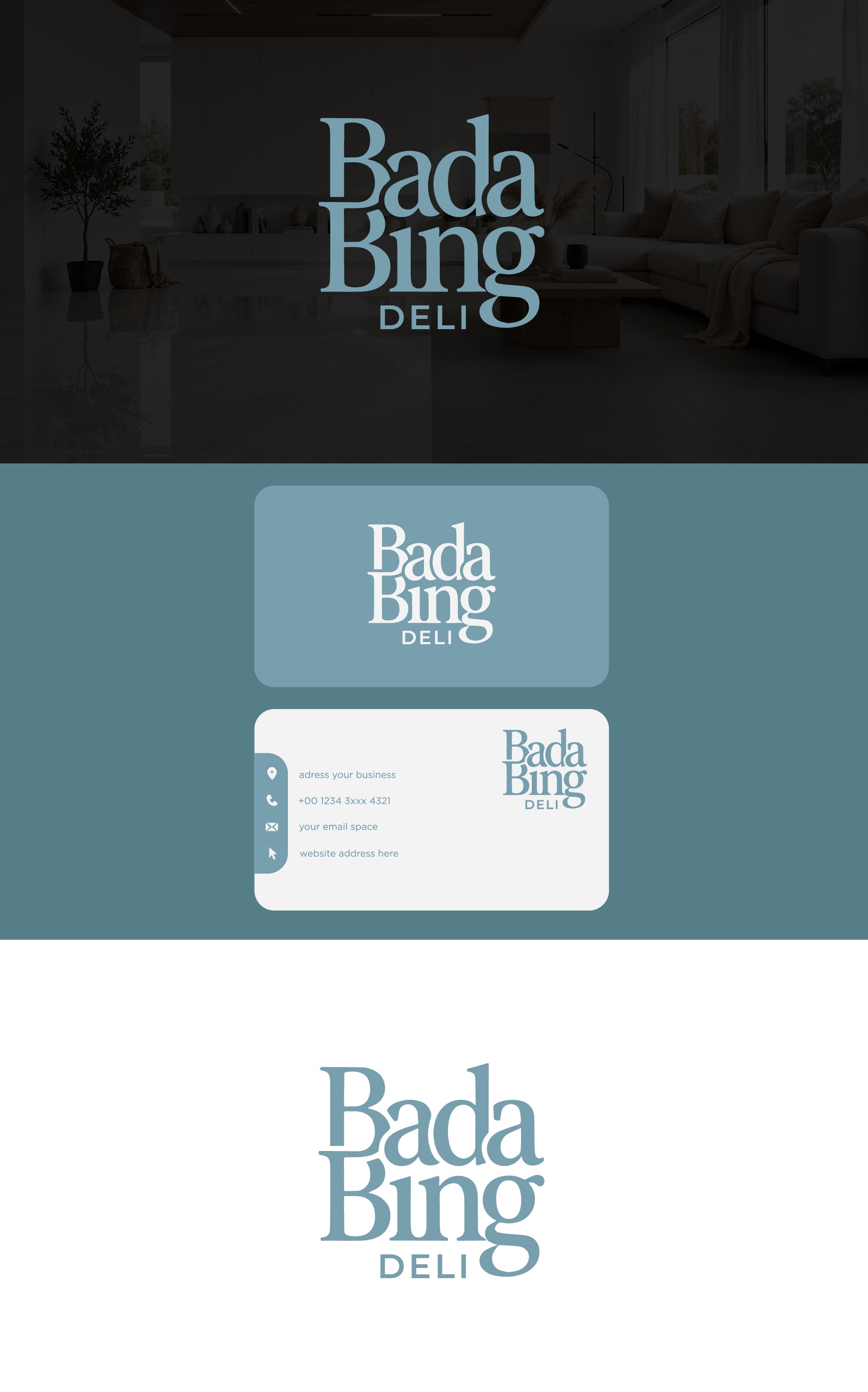 Logo Design by Annapoorna Design Co for Bada Bing | Design #37611590