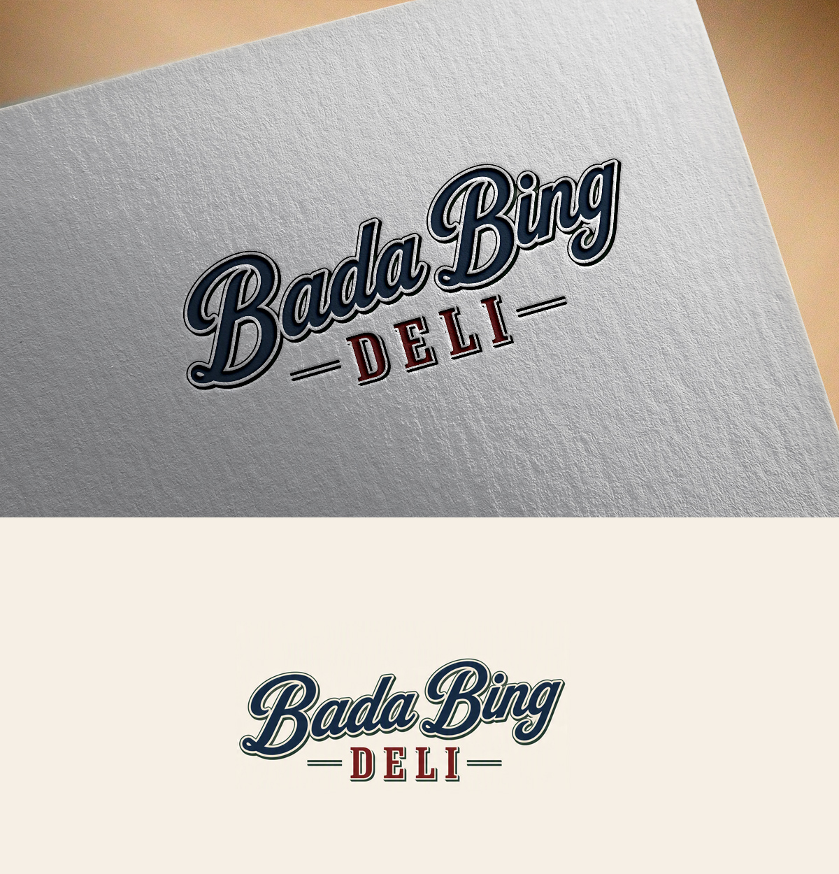 Logo Design by RAVORA for Bada Bing | Design #37604088