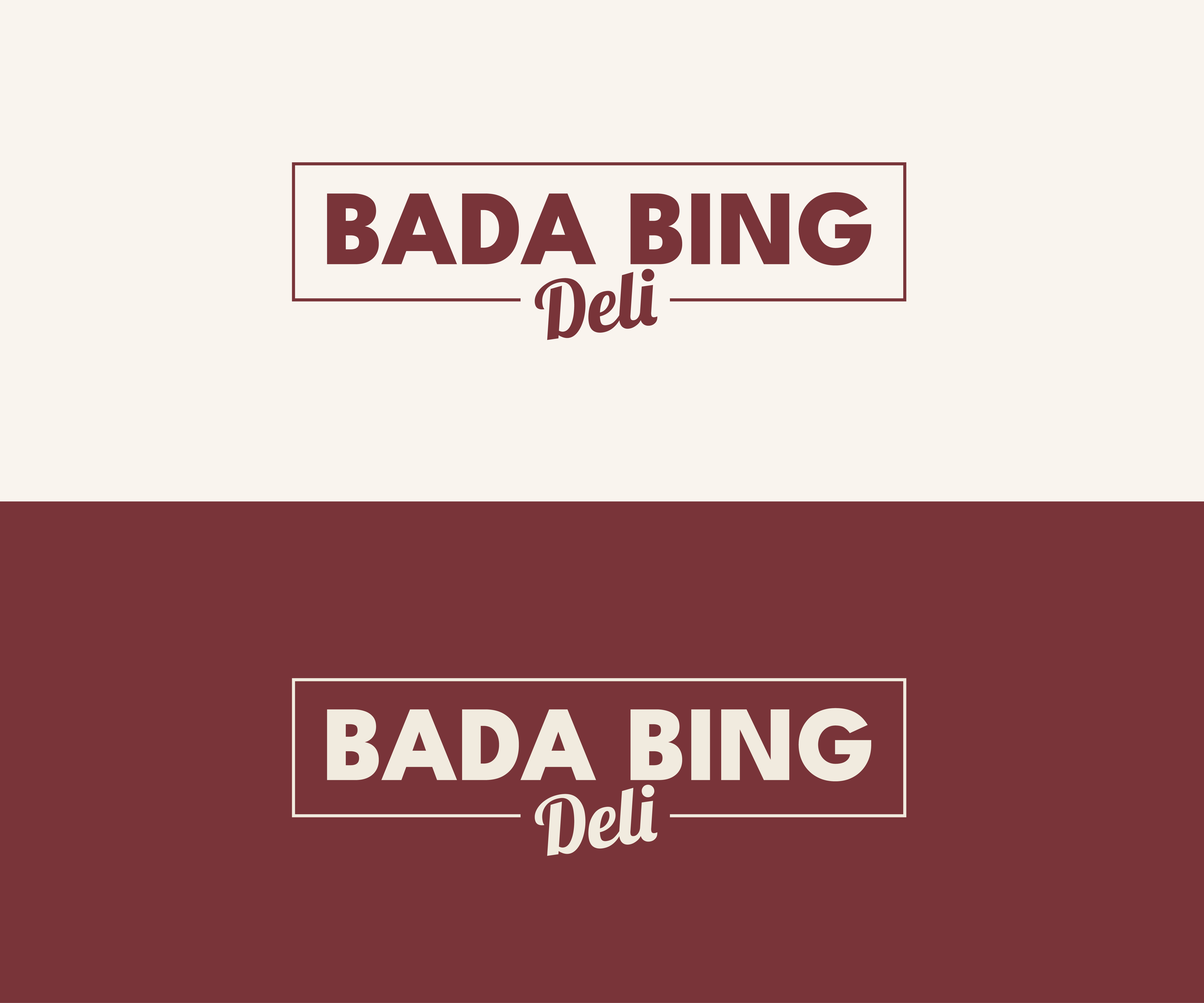 Logo Design by OmR786 for Bada Bing | Design #37606178