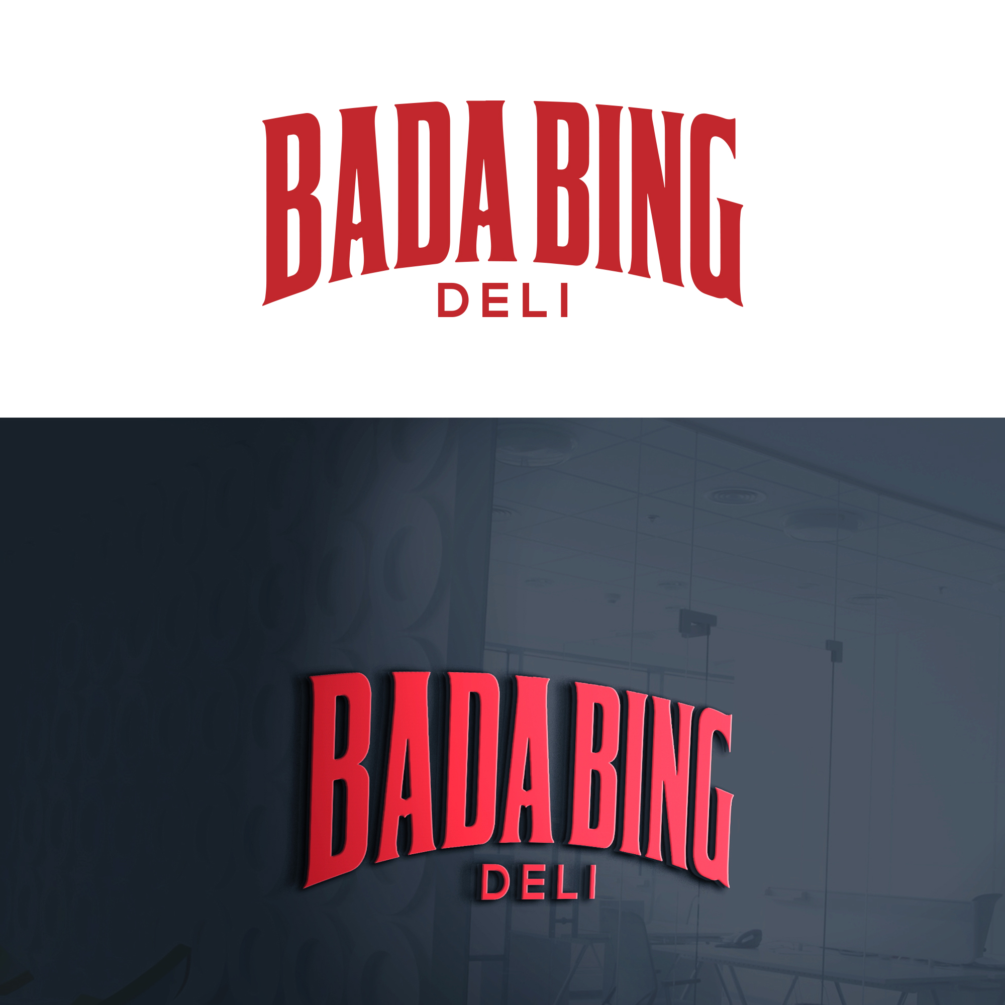 Logo Design by Veni  Studio for Bada Bing | Design #37609646