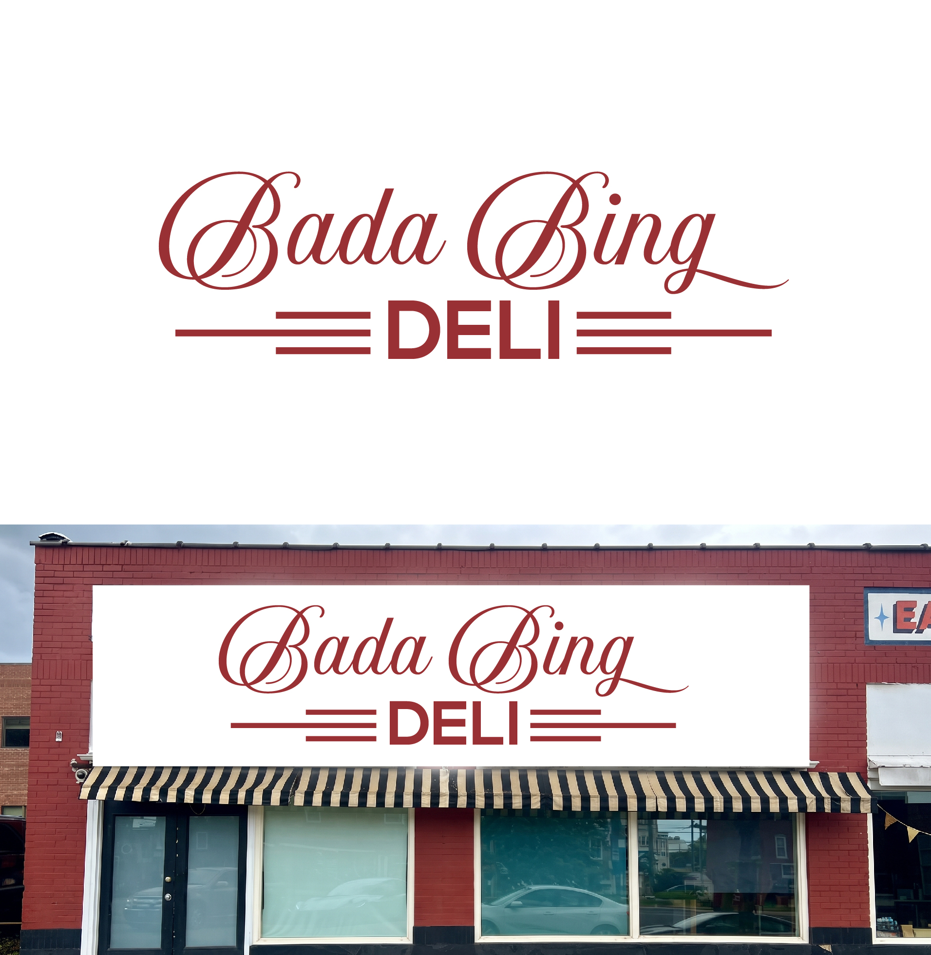Logo Design by Asif  Maqsood for Bada Bing | Design #37605458