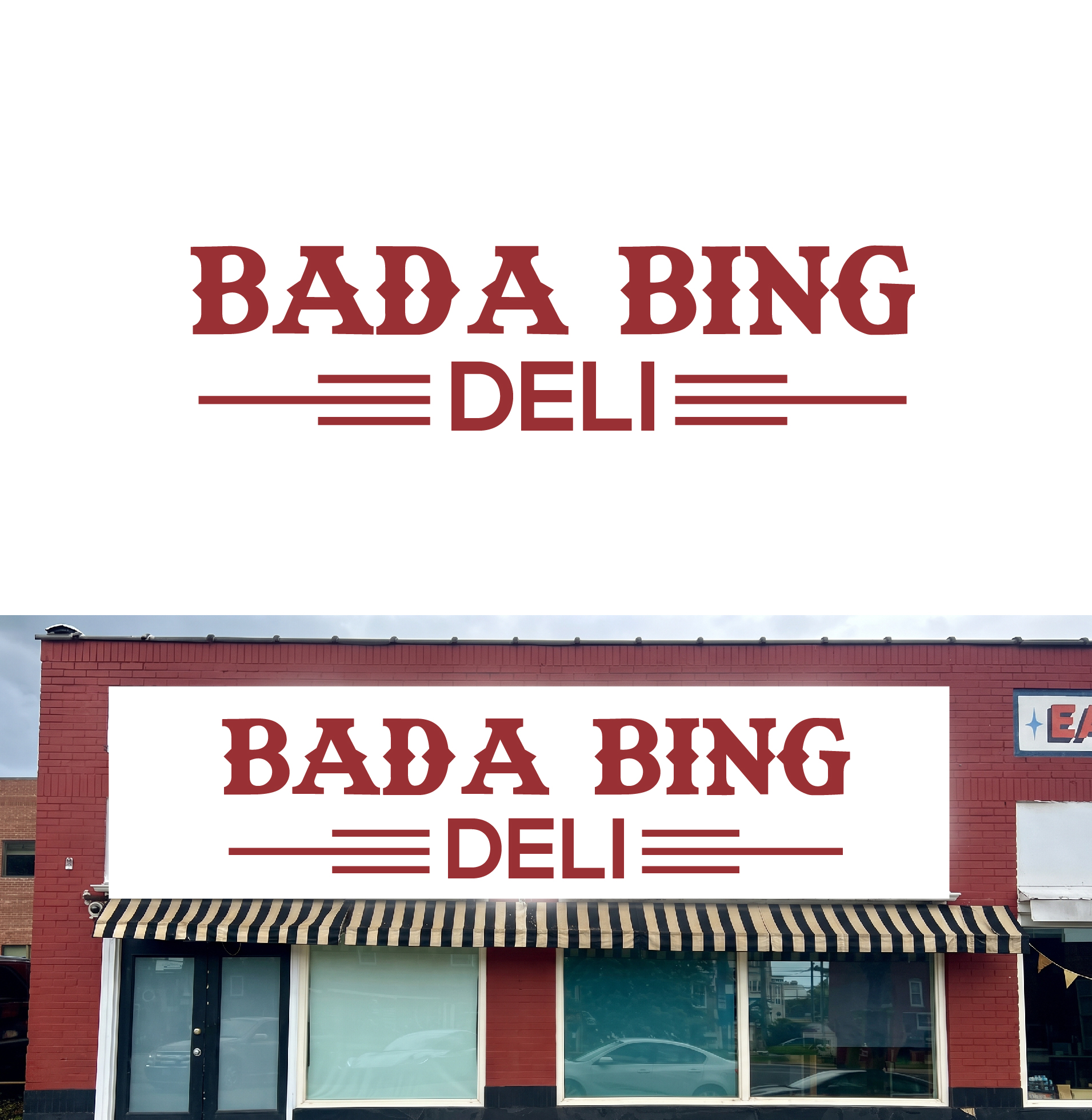Logo Design by Asif  Maqsood for Bada Bing | Design #37605461