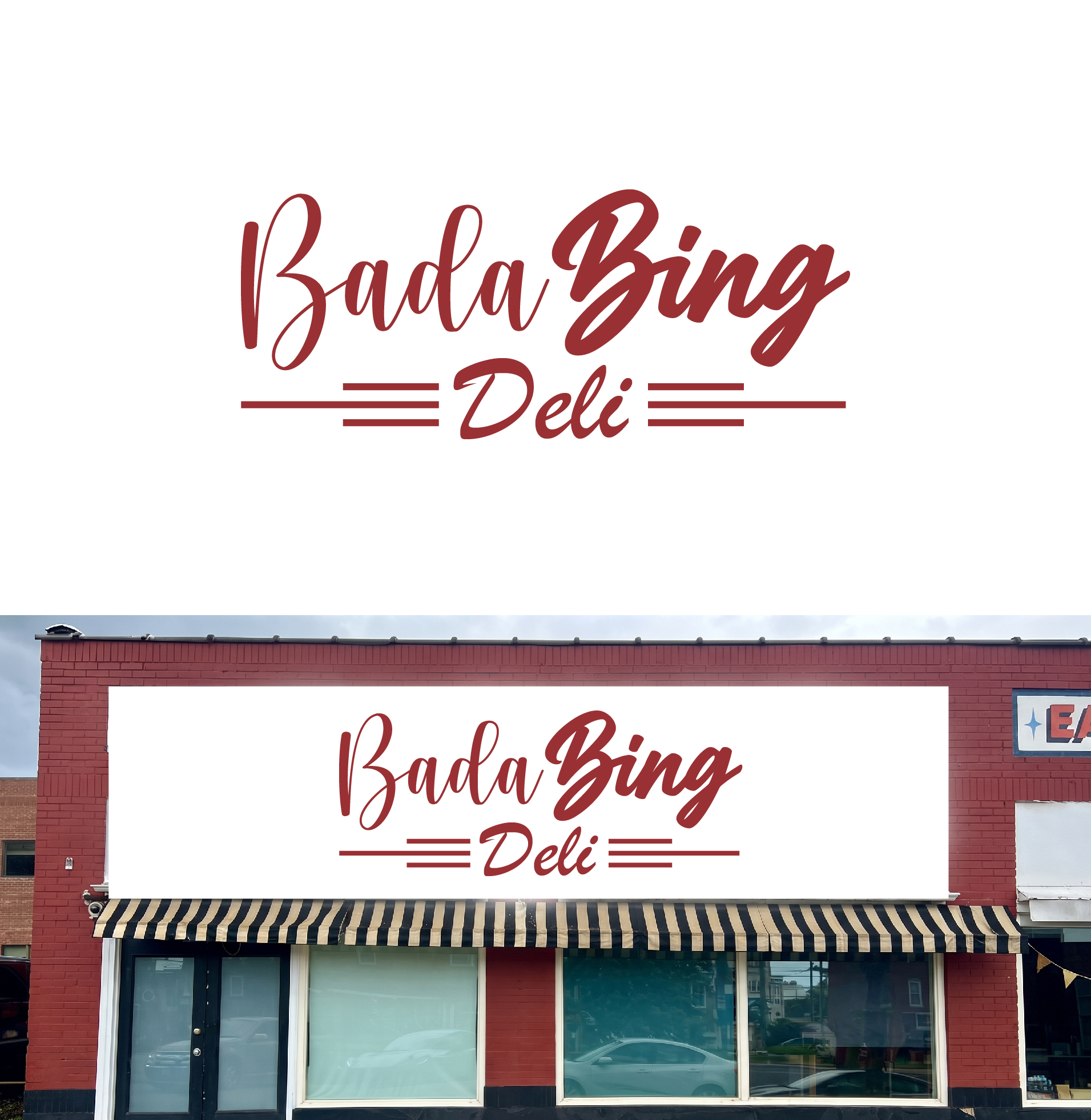 Logo Design by Asif  Maqsood for Bada Bing | Design #37605462