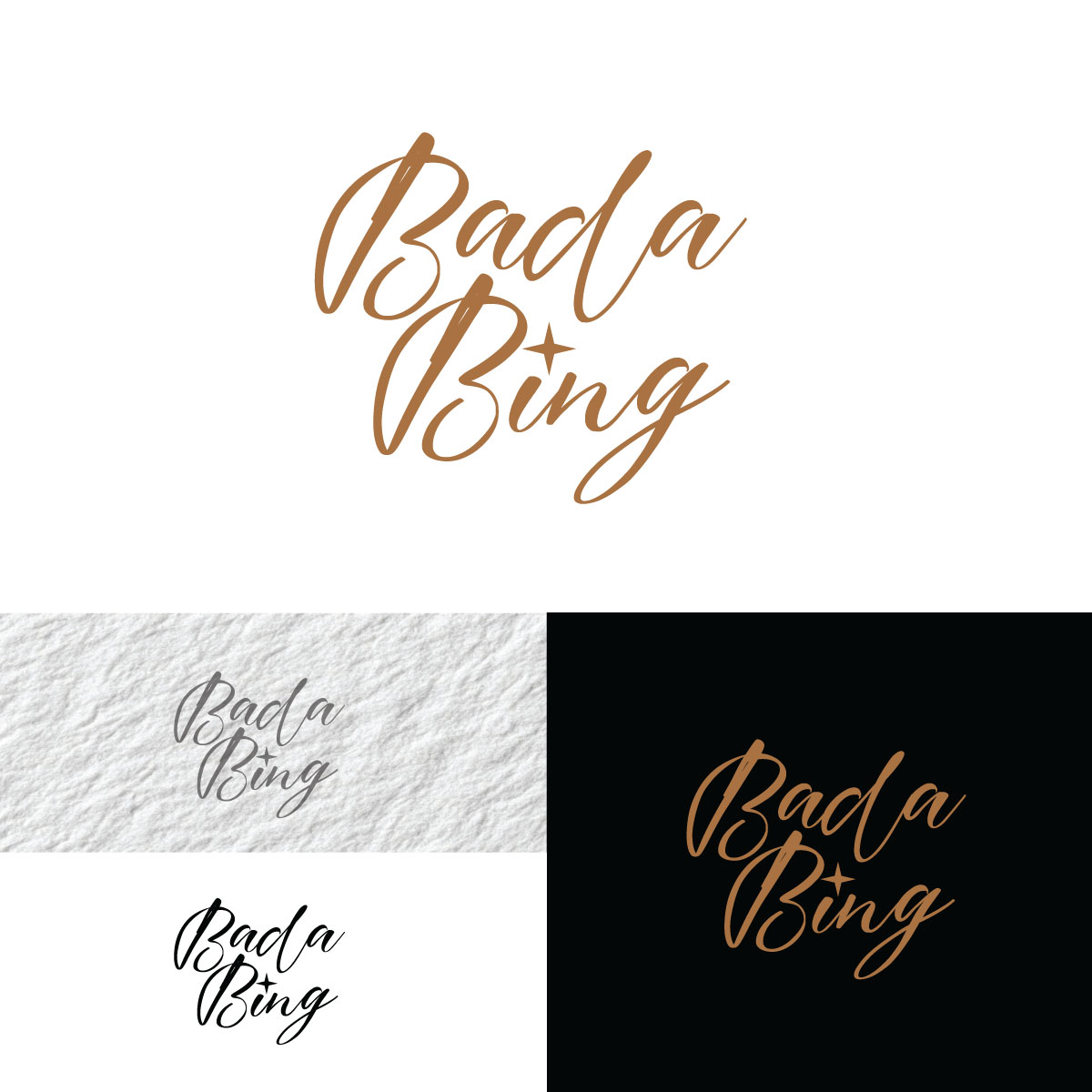 Logo Design by prodesigns99 for Bada Bing | Design #37640992