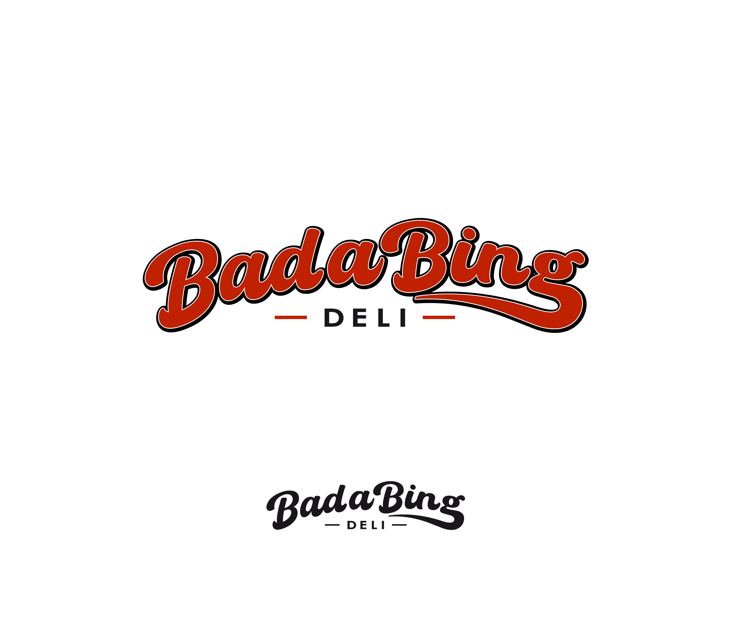 Logo Design by Whitebread for Bada Bing | Design #37627147
