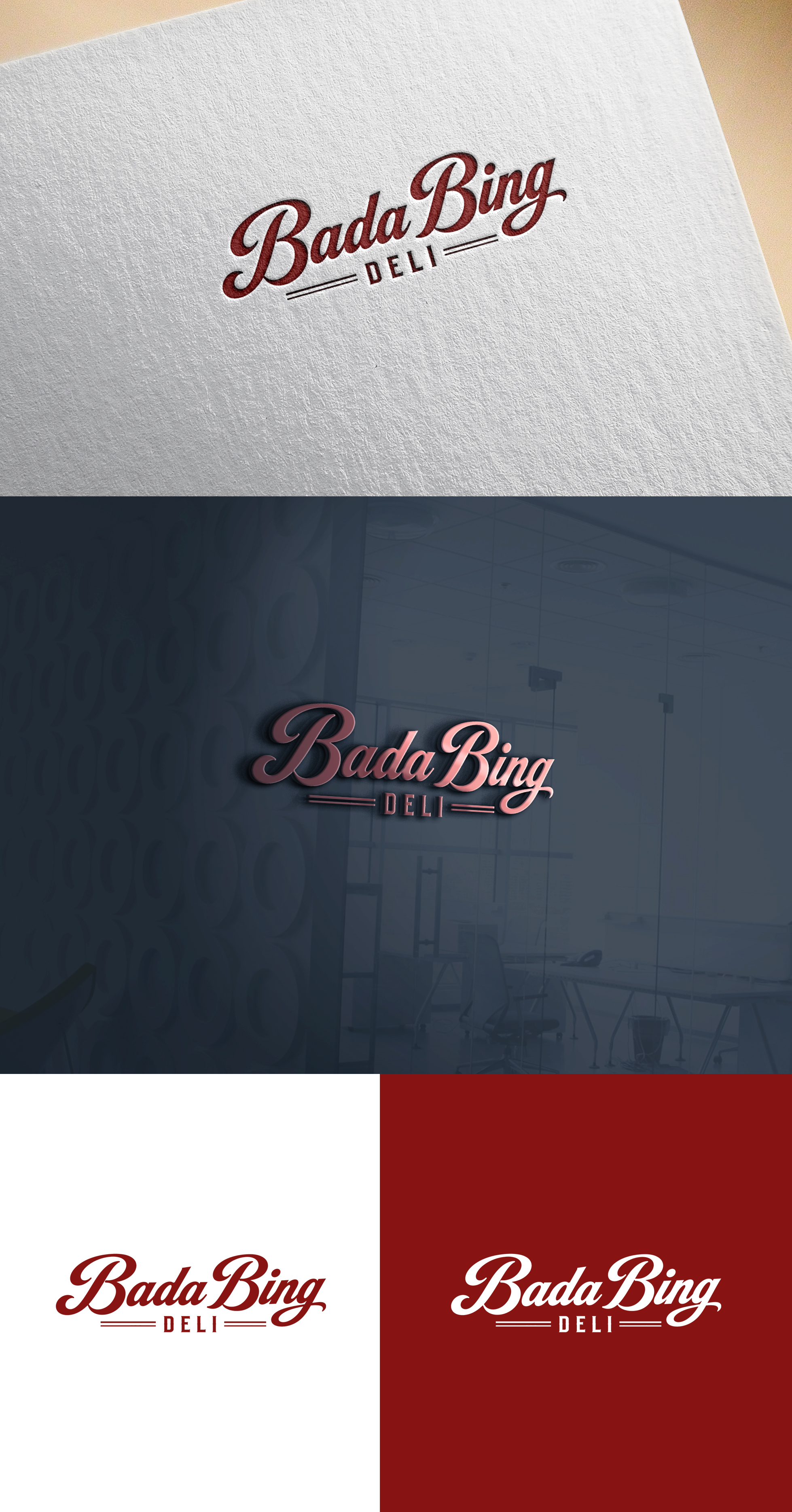 Logo Design by Soonia for Bada Bing | Design #37604827