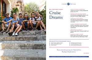 Magazine Design by Sheingart for Cruise Dreams | Design: #37617933