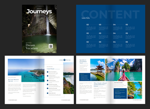 Magazine Design by arijit chowdhury for Cruise Dreams | Design #37609390