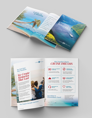 Magazine Design by Achiver for Cruise Dreams | Design: #37623158